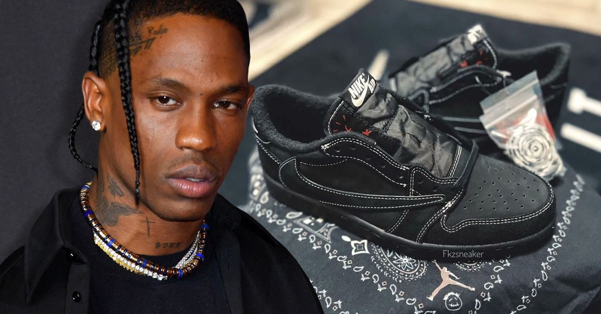 Travis Scott's Air Jordan 1s And Black Phantoms Are Extremely