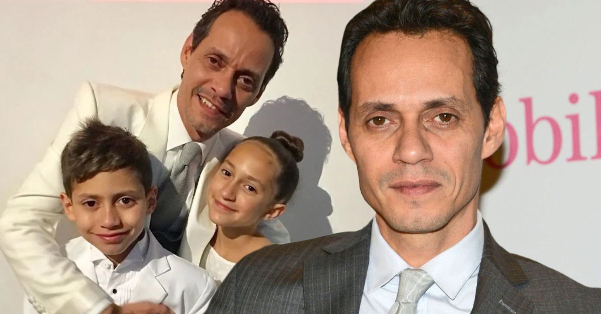 How often does Maximilian David Muniz see his father, Marc Anthony?