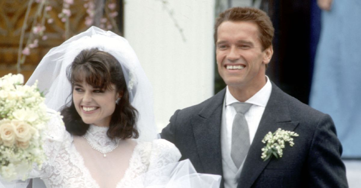 Arnold Schwarzenegger and Maria Shriver's 1986 wedding