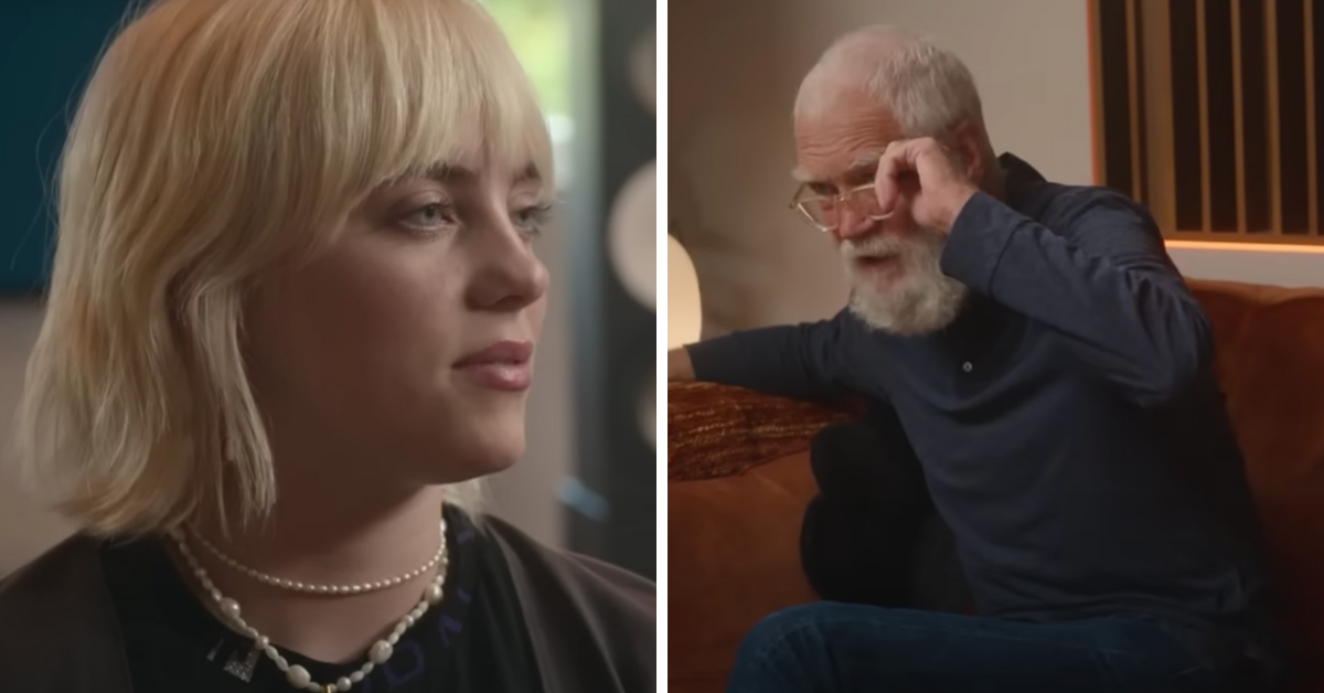David Letterman Was Left Speechless Over Billie Eilish's Song Writing Process