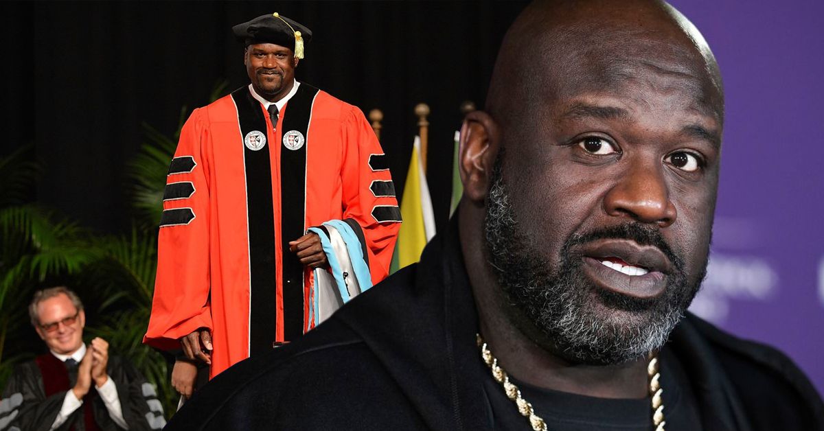 what does shaquille o'neal have a phd in