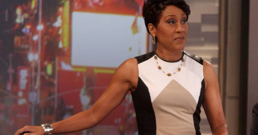 Good Morning America’s Hosts Robin Roberts And George Stephanopoulos