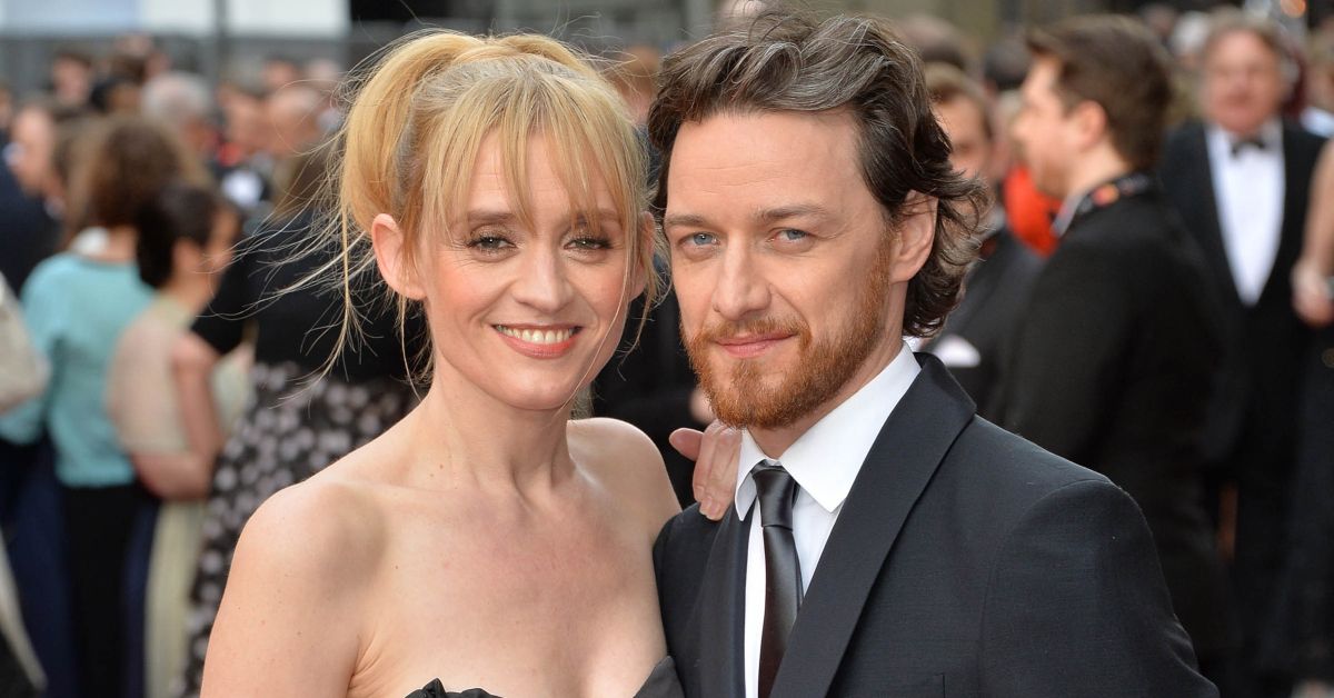 James McAvoy and Anne-Marie Duff before their divorce