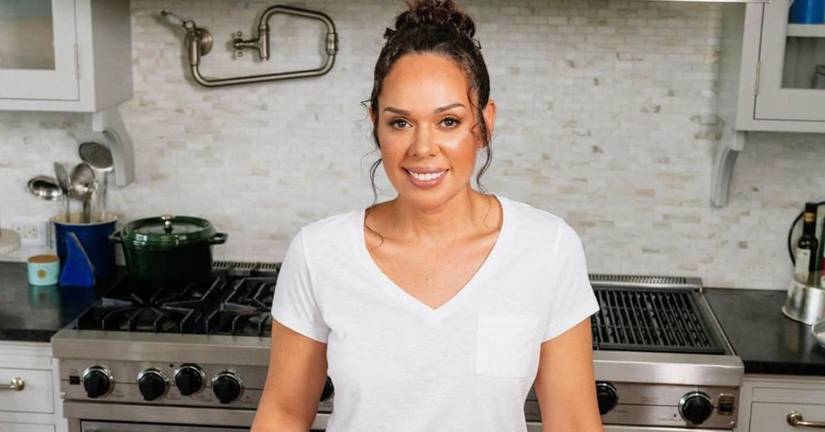 Ariel Fox in her Kitchen