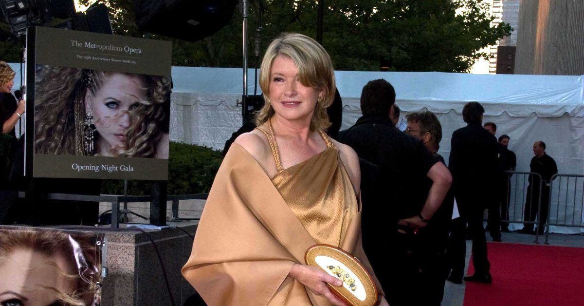 Martha Stewart looking glamorous