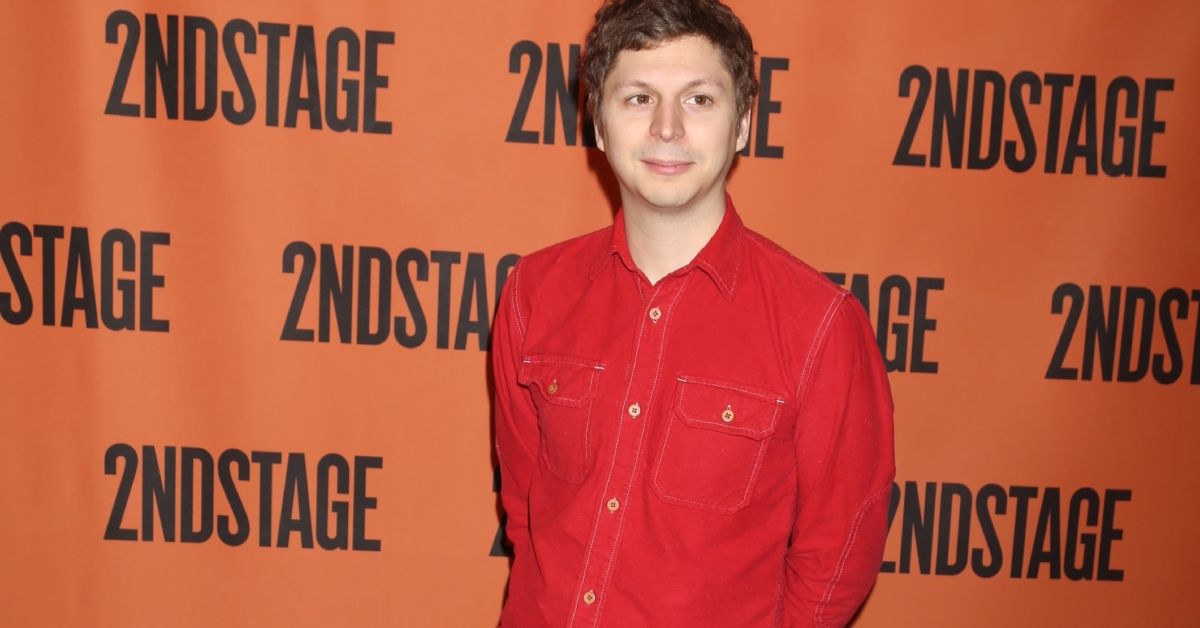 Michael Cera smiling and posing for a photo