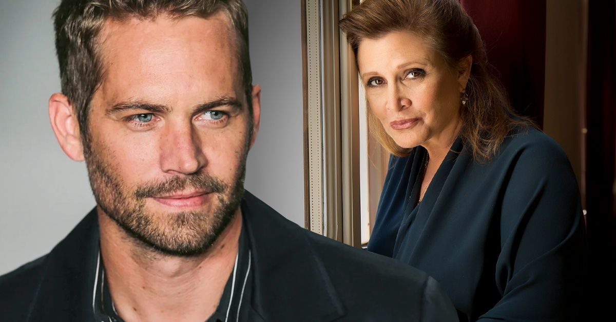 paul walker carrie fisher and these stars received a hollywood walk of fame star long after their tragic deaths