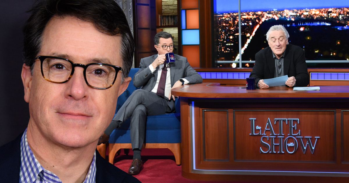 Stephen Colbert Switched Places With Robert De Niro On His Show And The Result Was Hilarious Awkward