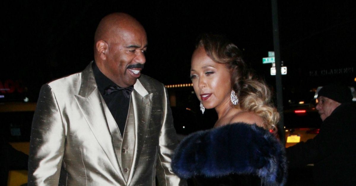 Steve Harvey and his wife Marjorie Elaine Harvey