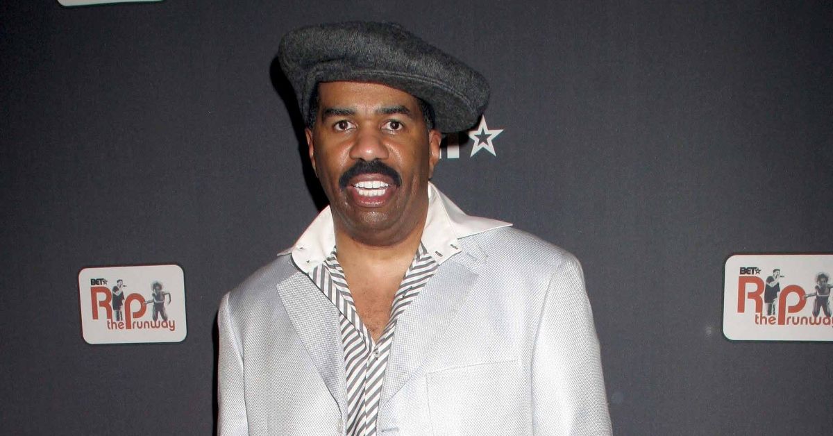 Steve Harvey attending an event 