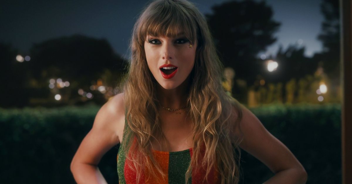 Taylor Swift in her Anti-Hero music video