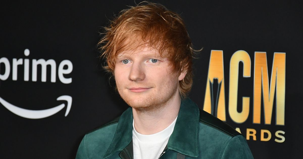 Ed Sheeran at the 58th Academy Of Country Music Awards