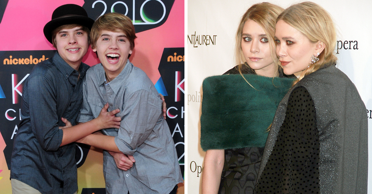 Olsen and Sprouse twins 