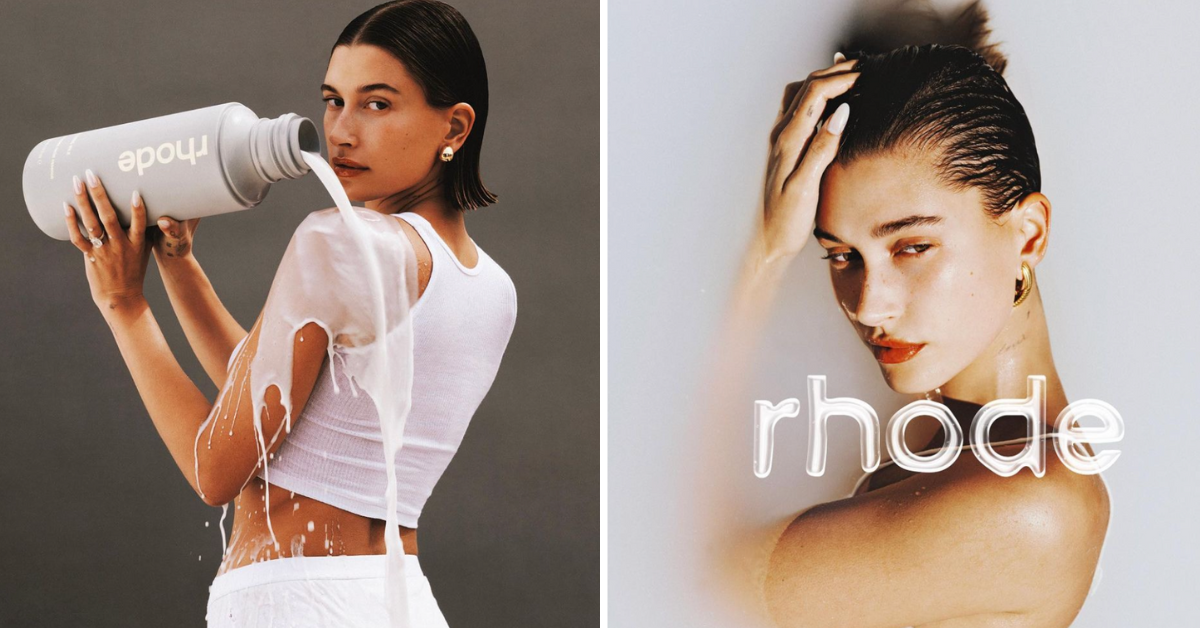 Hailey Bieber for Rhode