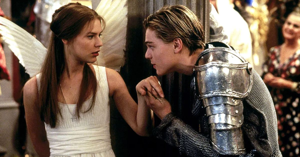 Claire Danes and Leonardo DiCaprio from Romeo + Juliet