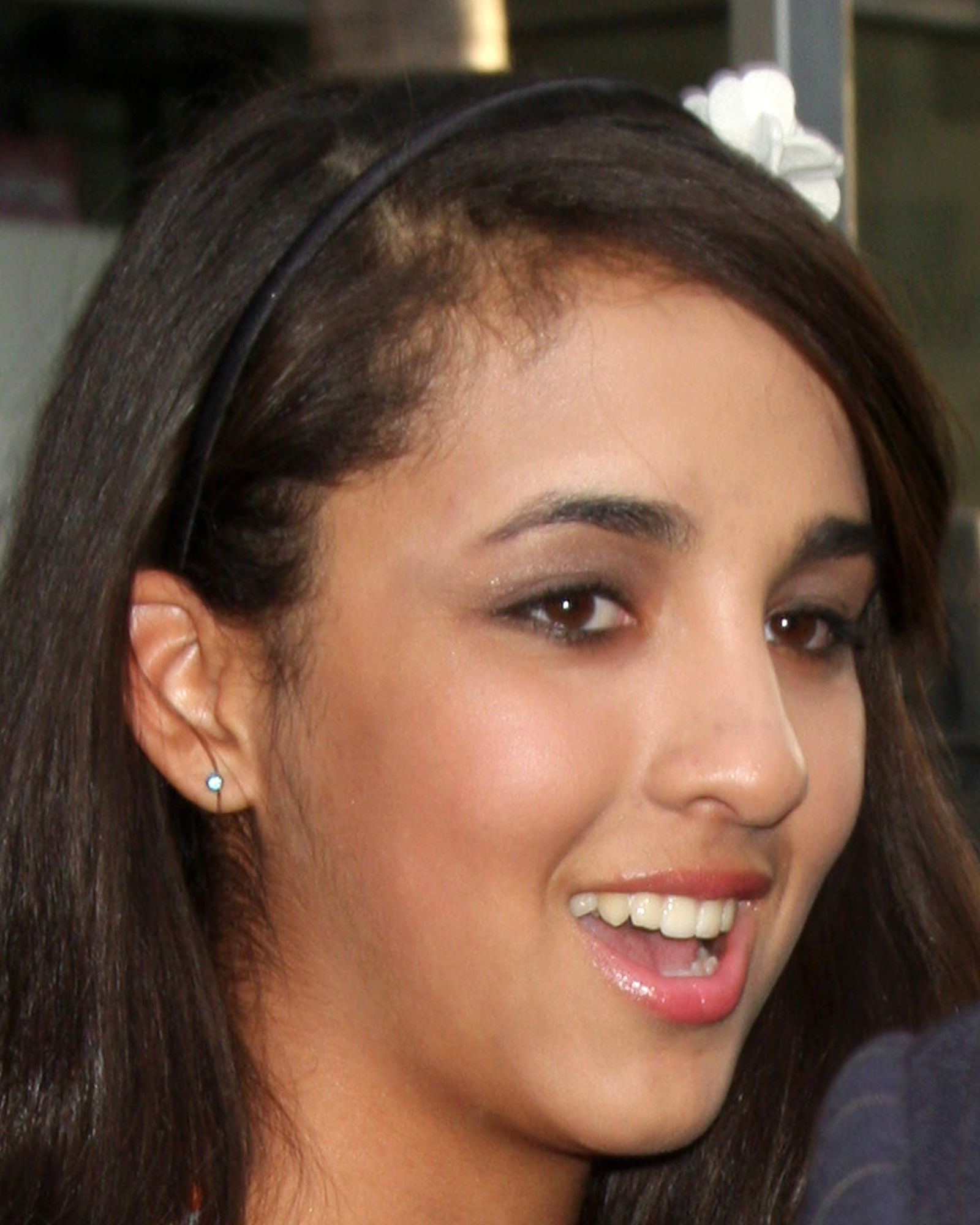 Closeup of Claudia Rose Pfeiffer in 2009