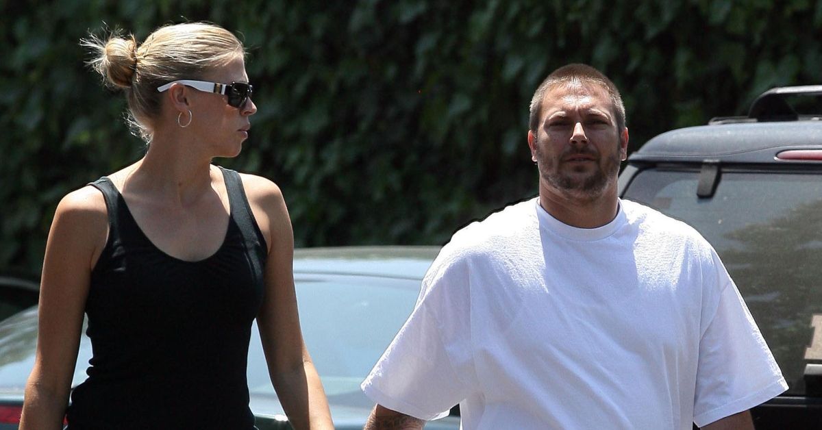 Kevin Federline and Victoria Prince golfing