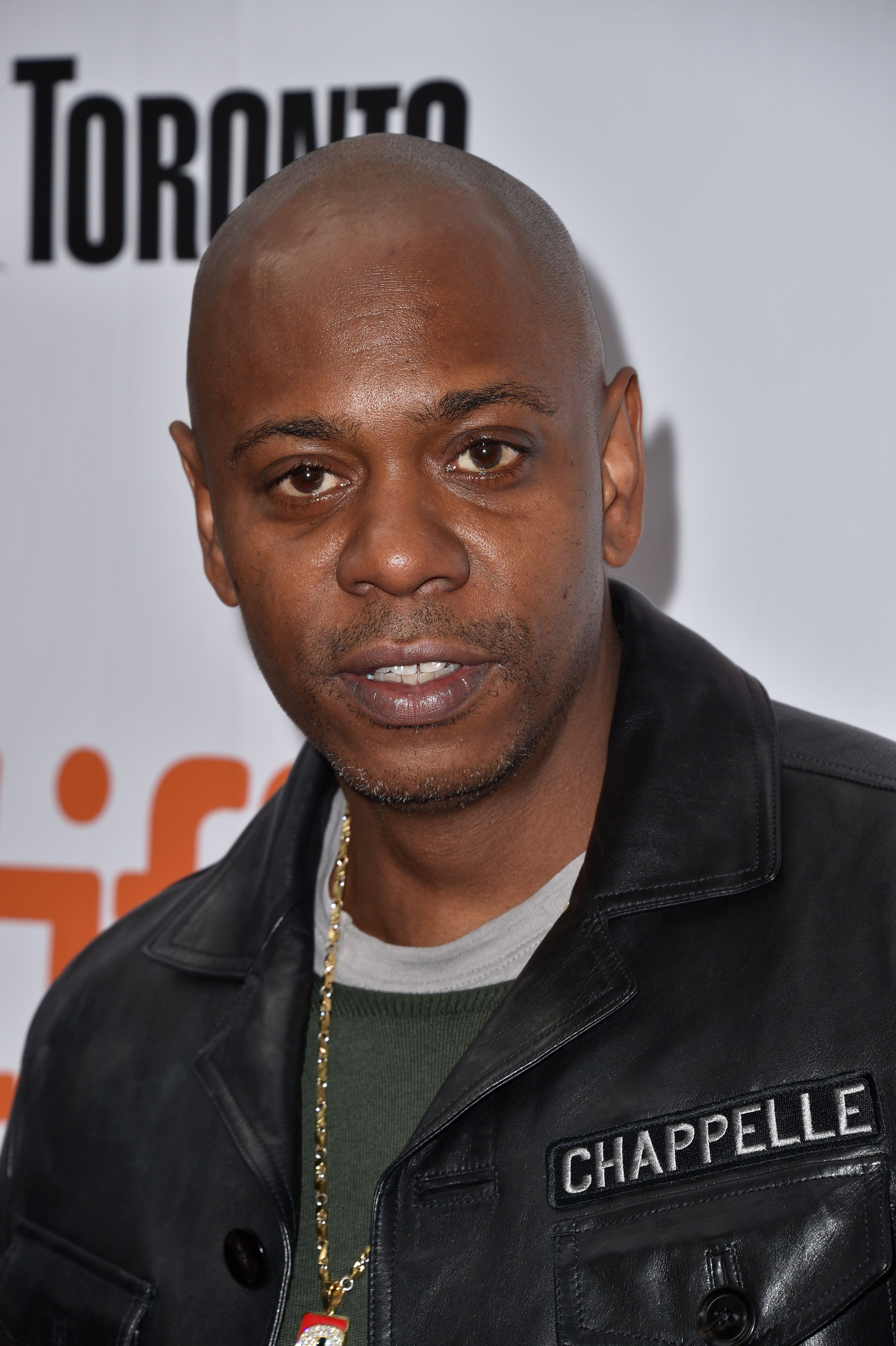 closeup of Dave Chappelle