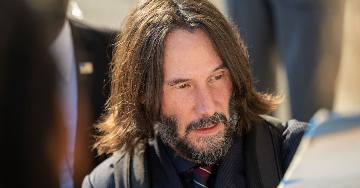 Keanu Reeves spotted at The Jimmy Kimmel Live! Show Studios