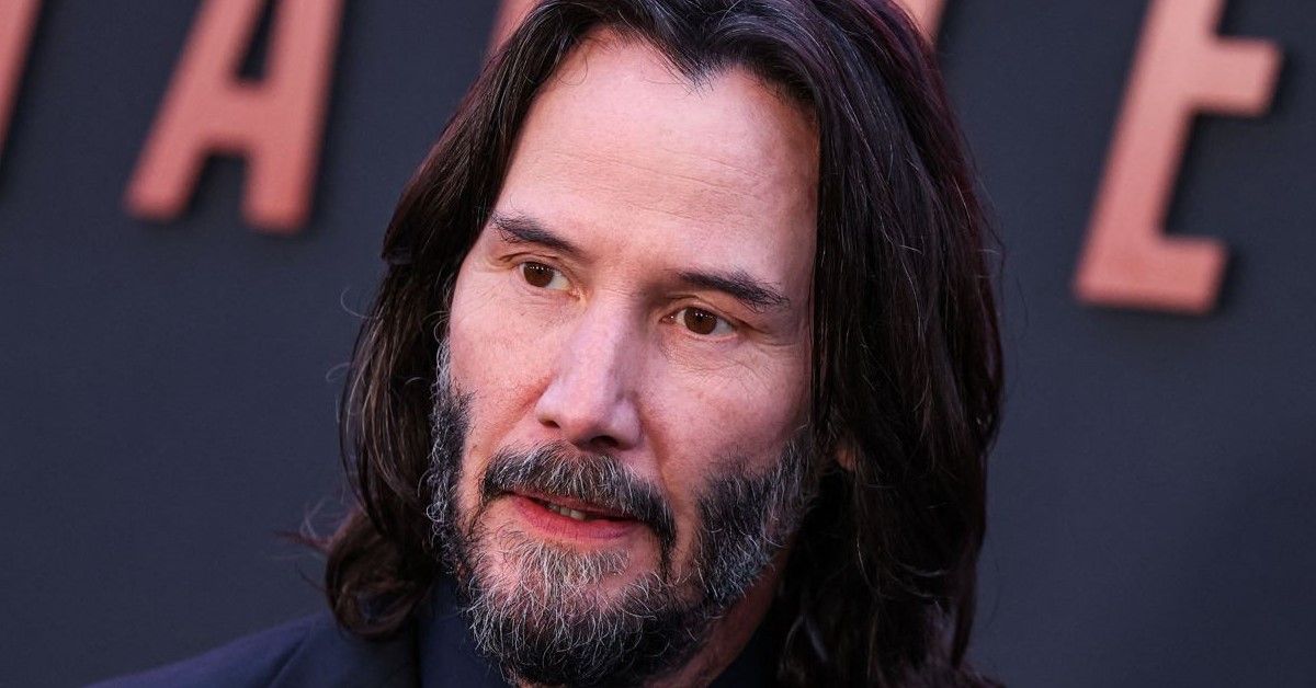 Keanu Reeves attends the Los Angeles premiere of John Wick: Chapter 4