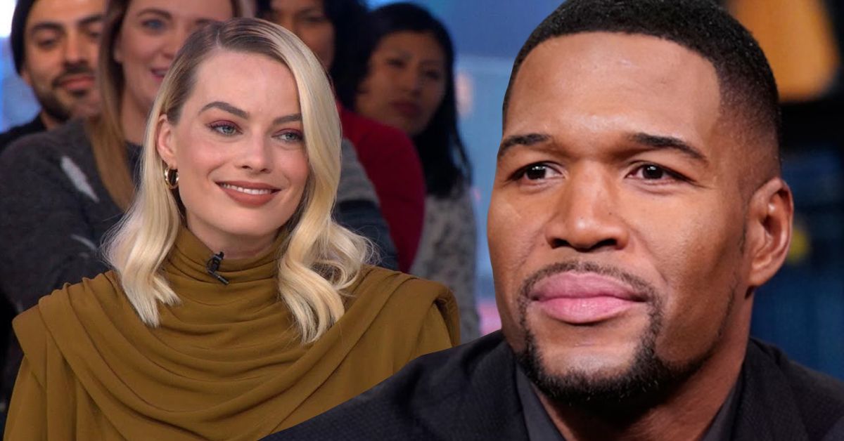 Michael Strahan and Margot Robbie
