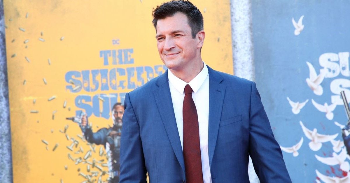 Nathan Fillion attends the premiere of The Suicide Squad