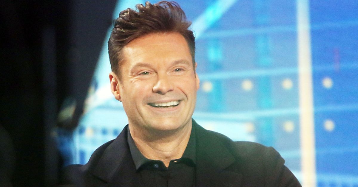 Ryan Seacrest smiling