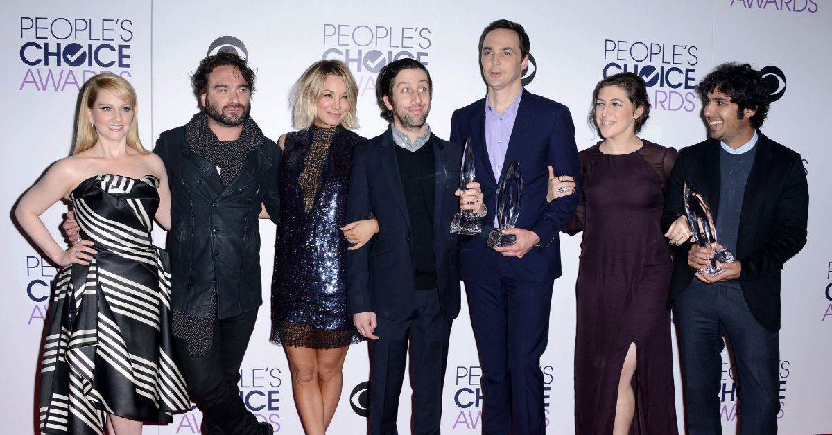 The Big Bang Theory's cast at the People's Choice Awards
