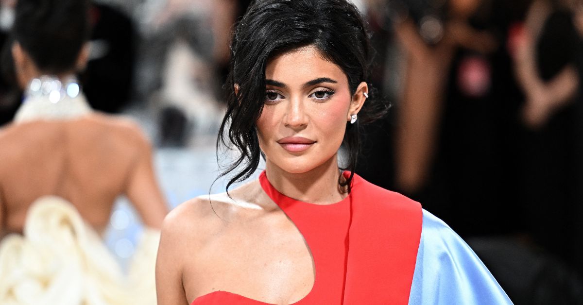 Kylie Jenner walks the red carpet in red gown at 2023 Met Gala