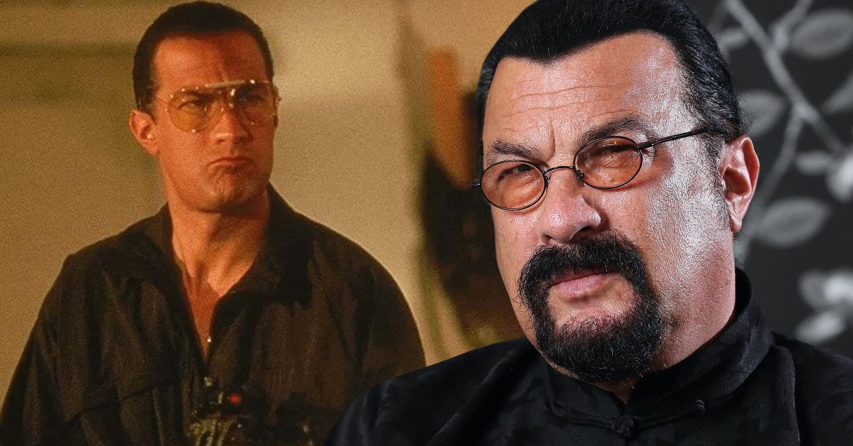 Steven Seagal then and now