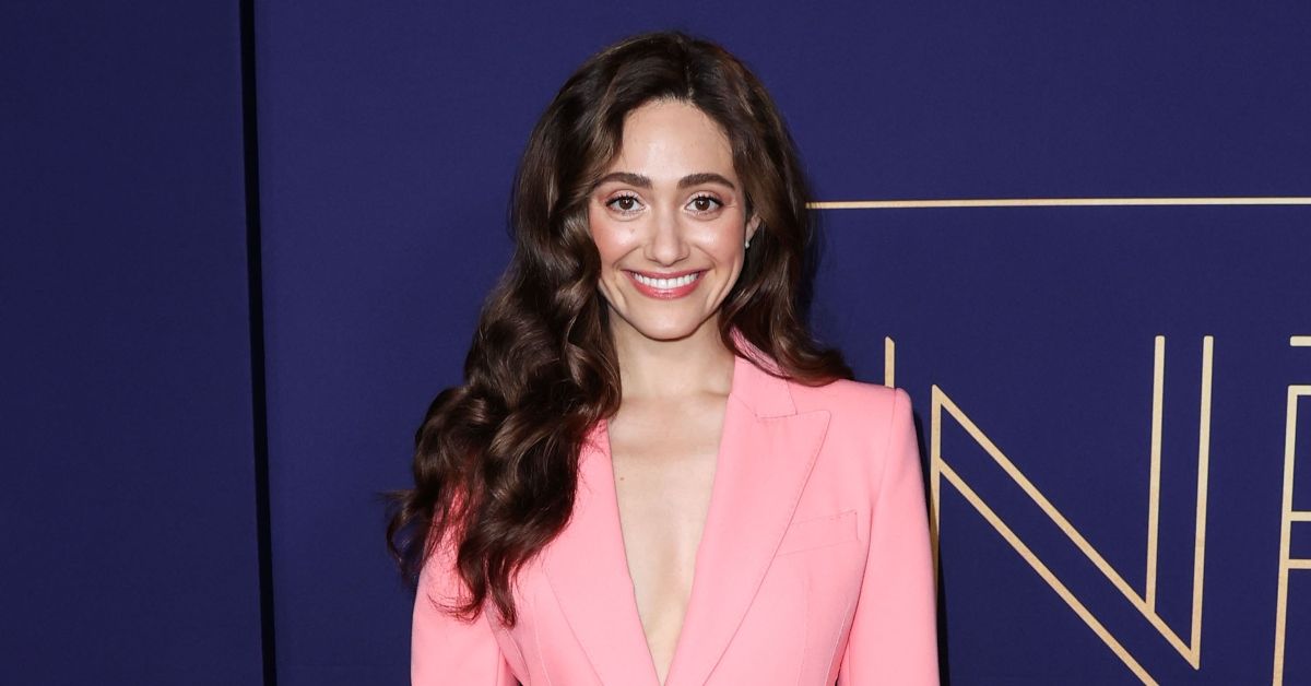 Emmy Rossum on the red carpet