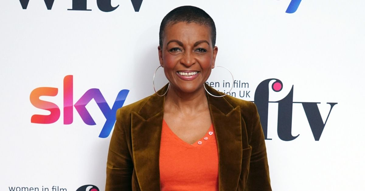 Adjoa Andoh on the red carpet