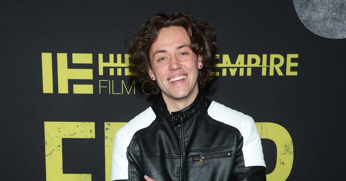 Ethan Cutkosky on the red carpet