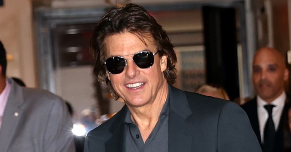 Tom Cruise headed to the red carpet