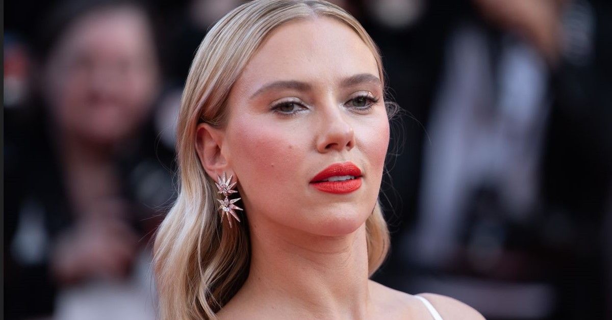 Scarlett Johansson attends the 76th Cannes Film Festival for the premiere of Asteroid City
