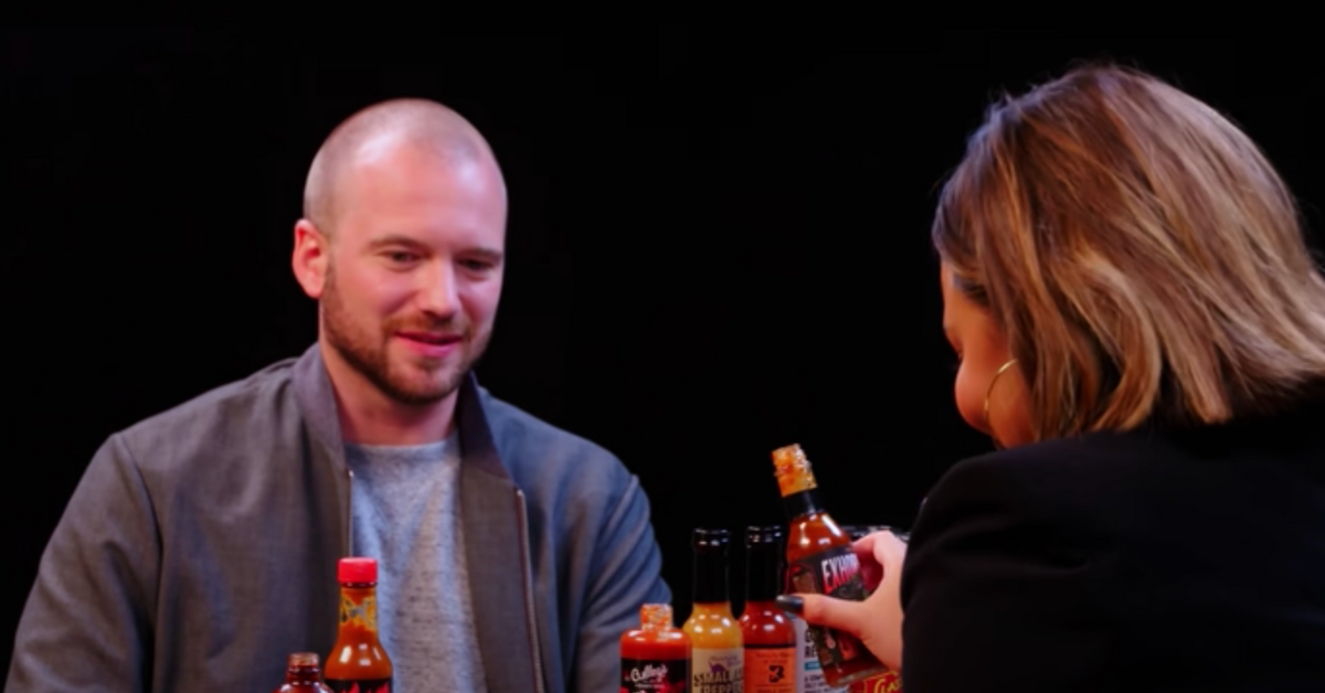 How 's 'Hot Ones' host Sean Evans realized hot sauce was