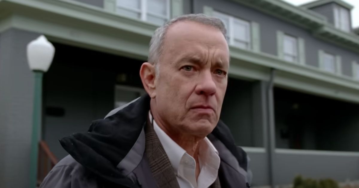 Screen shot of Tom Hanks in A Man Called Otto