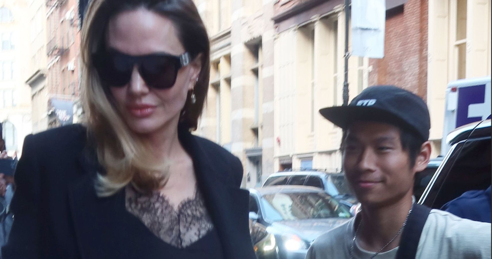 Angelina Jolie Spends Time With Son Pax After Embarrassing Wardrobe