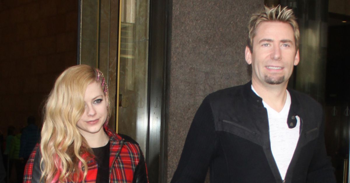 Avril Lavigne with Chad Kroeger