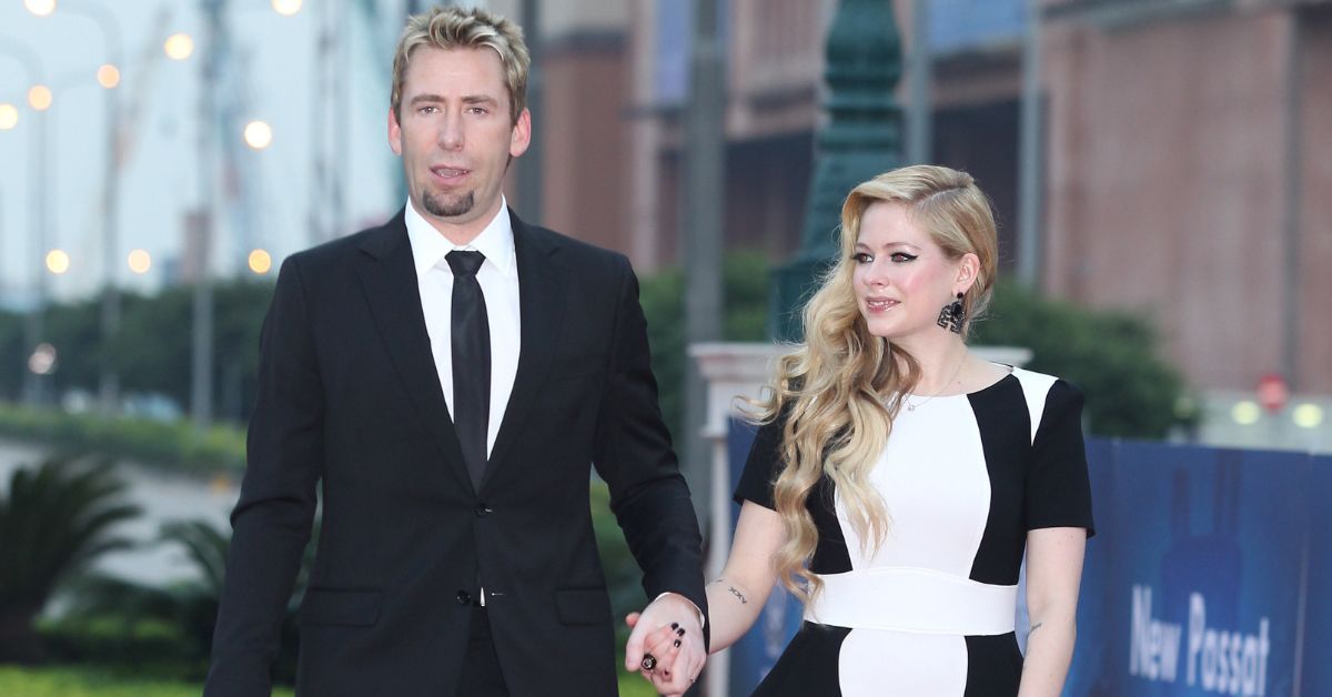 Avril Lavigne with Chad Kroeger