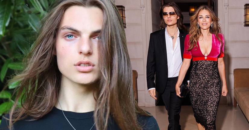 Did Elizabeth Hurley's Son Damian Have A Relationship With His ...