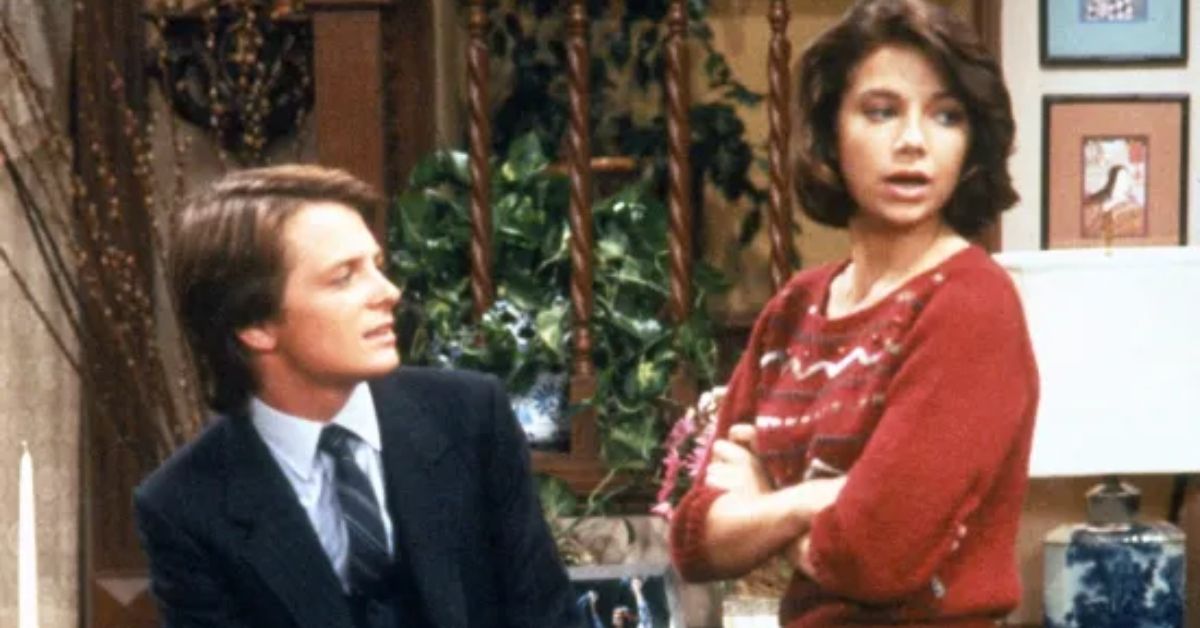 Michael J. Fox and Justine Bateman on Family Ties