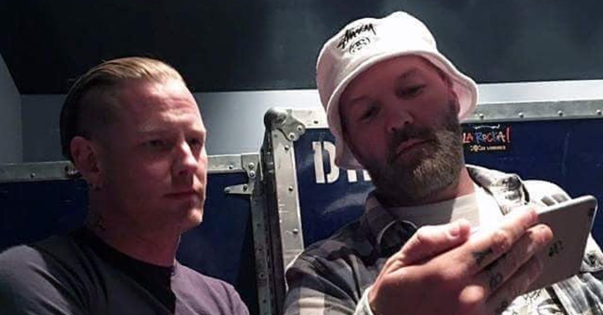 Fred Durst and Corey Taylor from Slipknot