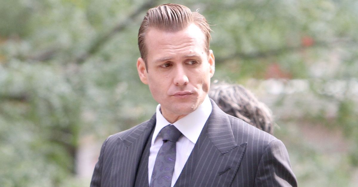 Gabriel Macht on the set of 'Suits'