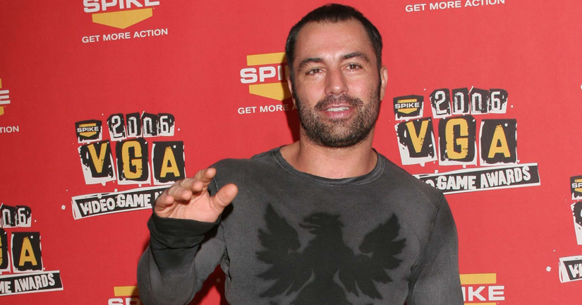 Joe Rogan on the red carpet