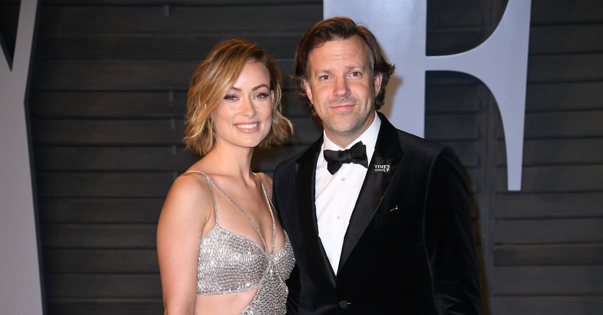 Jason Sudeikis and Olivia Wilde on the red carpet