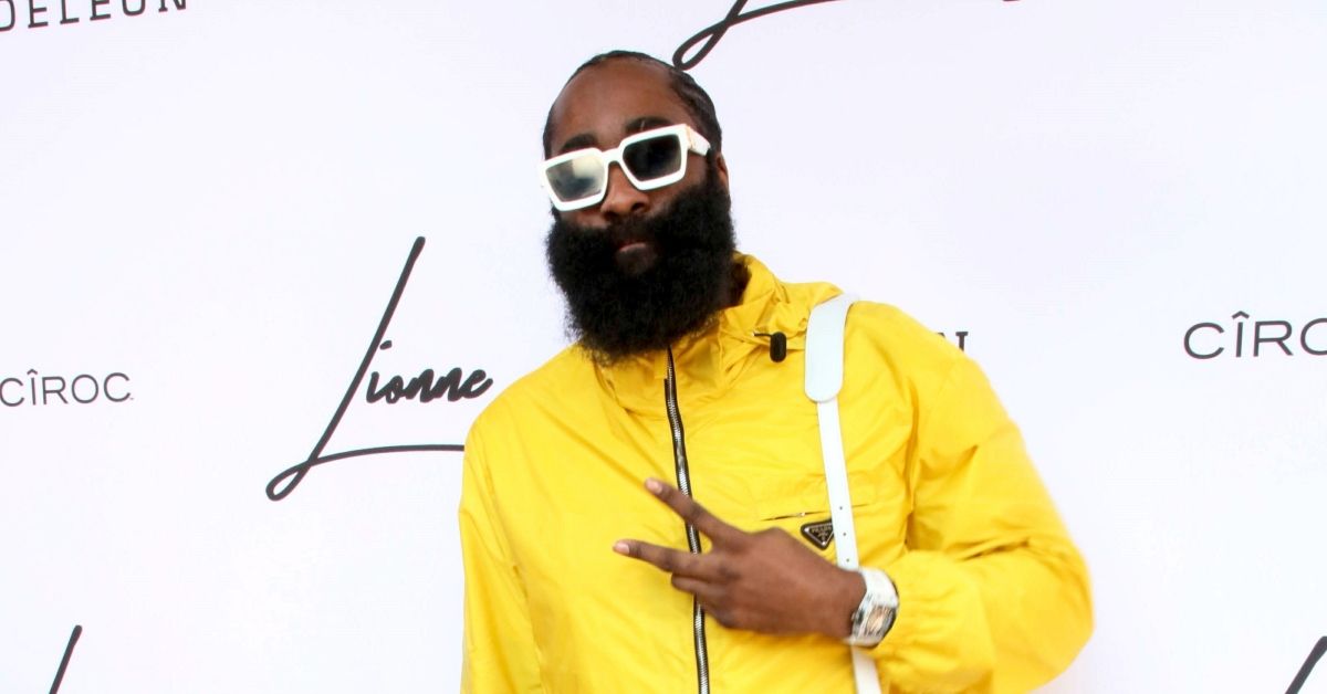 James Harden on the red carpet