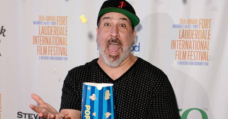 Joey Fatone at a film festival