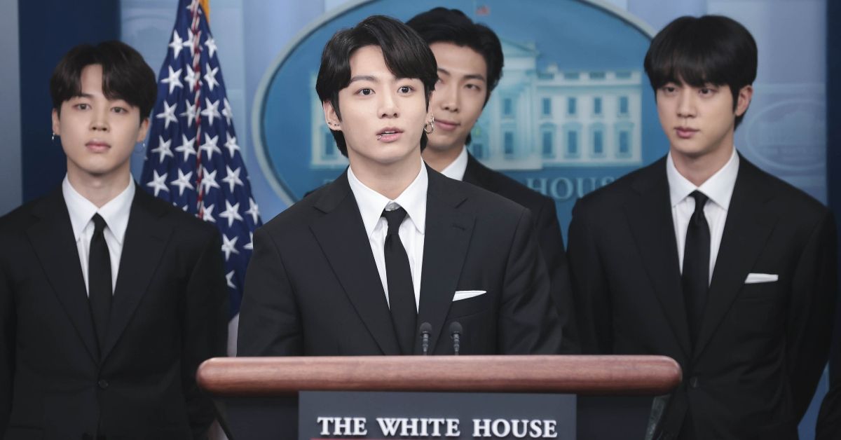 Jungkook at The White House Secretary