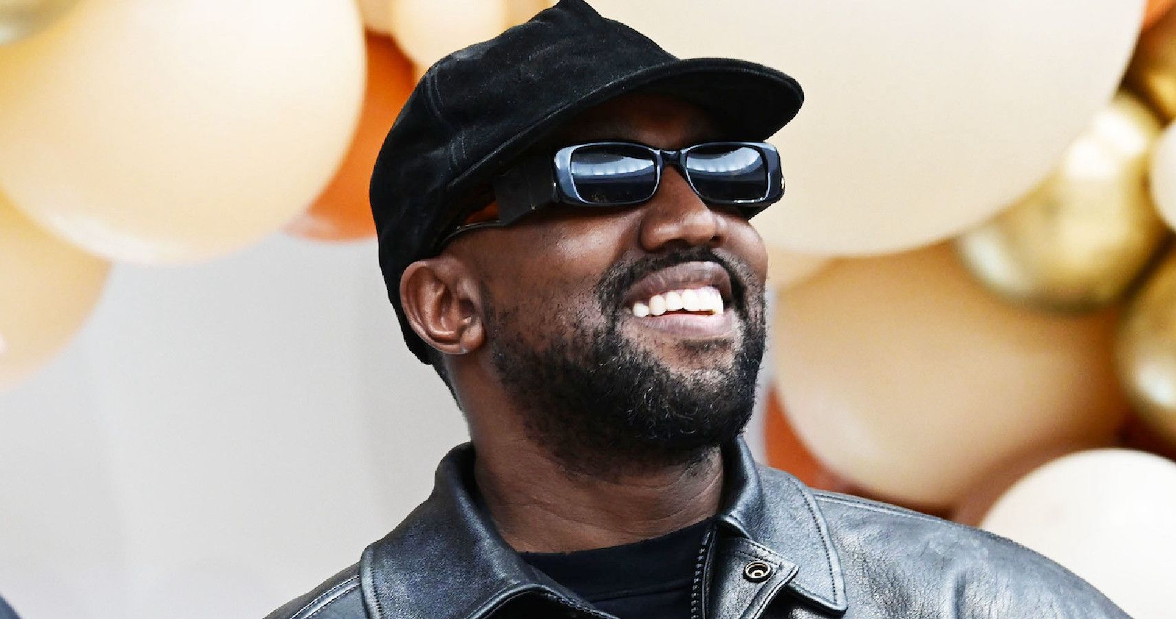 Kanye West smiling 
